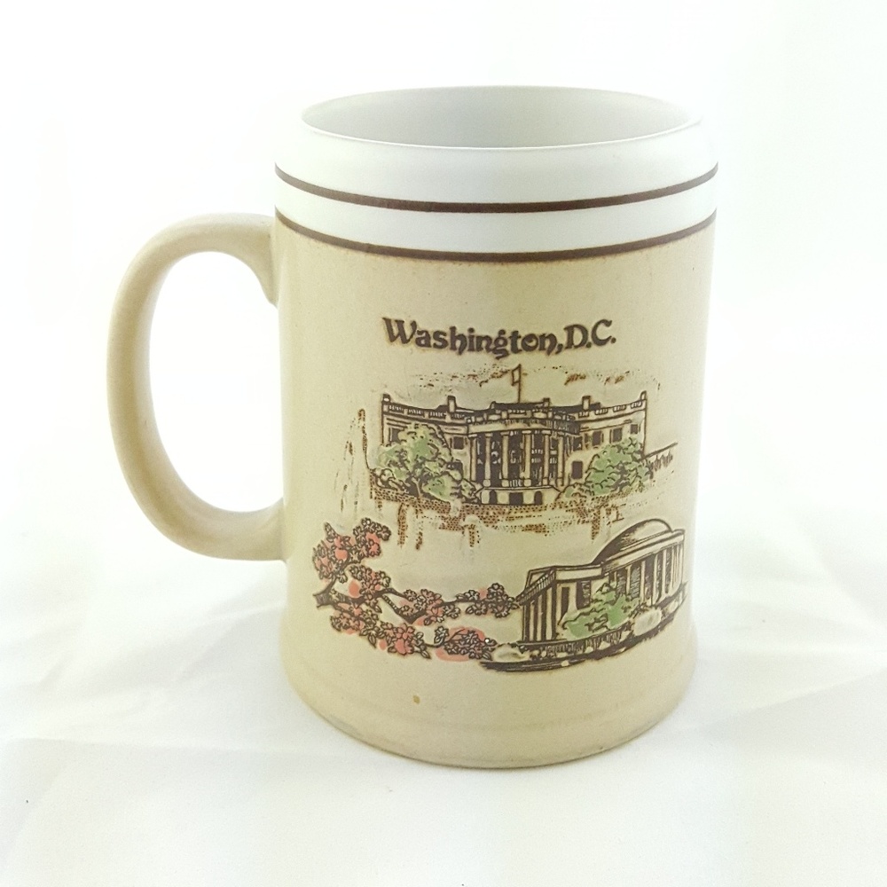 Vtg State Mug Washington D.C. Collectable